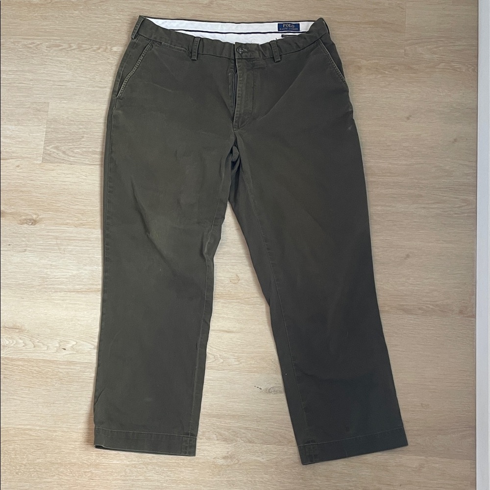 Polo by Ralph Lauren Men's Olive Chinos 35/30